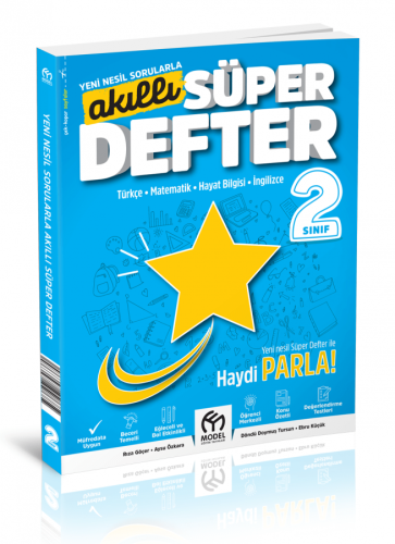 2. Sınıf Akıllı Süper Defter Tüm Dersler