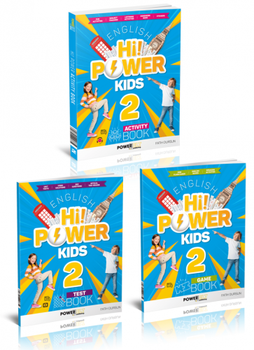 2.SINIF Hi POWER KIDS İNGİLİZCE SET